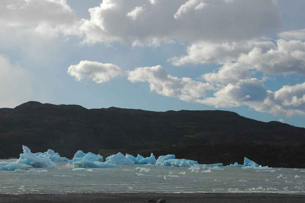 28 - Chile - parque nacional Torres del Paine, lago Grey
